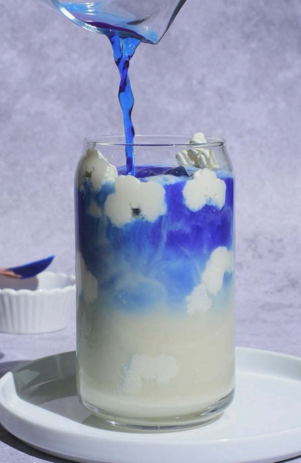 Blue Cloud Iced Latte