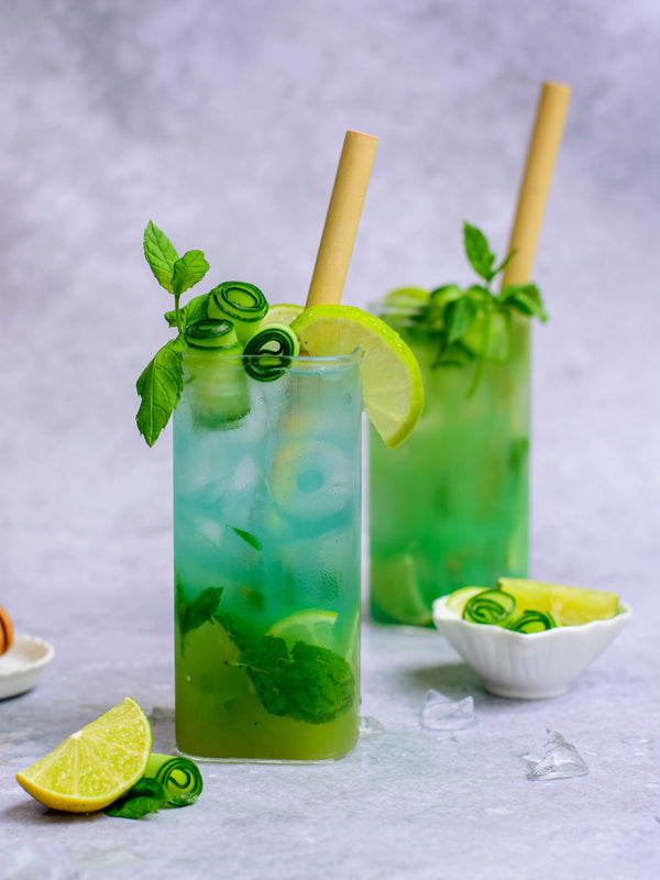 Cucumber Mojito Mocktail 🥒🌱🍹