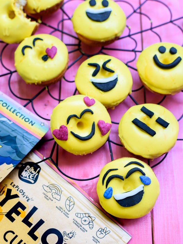 Emoji Lemon Donuts | Rawnice